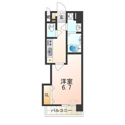 田辺駅 徒歩2分 10階の物件間取画像